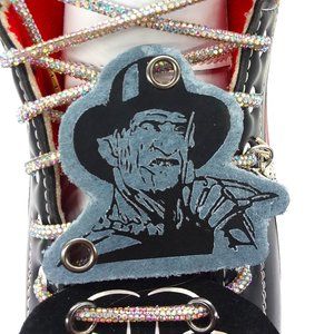 Freddy Krueger Custom Leather Nightmare on Elm Street shoe charm skates boots